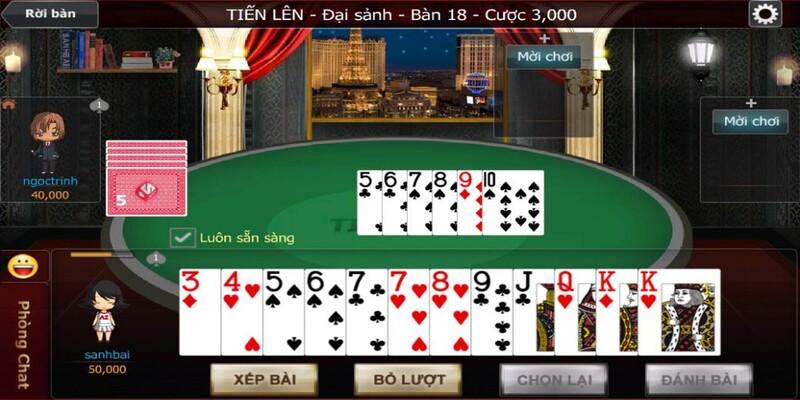 Những quy tắc chơi game bài Tiến lên miền Nam